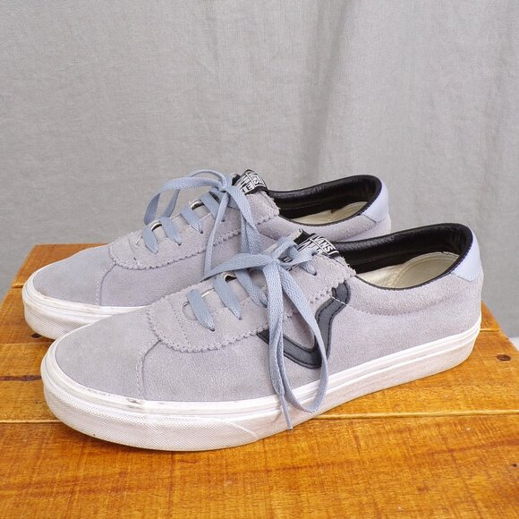 Vans Other - Vans Sport Low Gray Men's Sneaker Skateboard Shoe Suede Size 9.5 Off The Wall